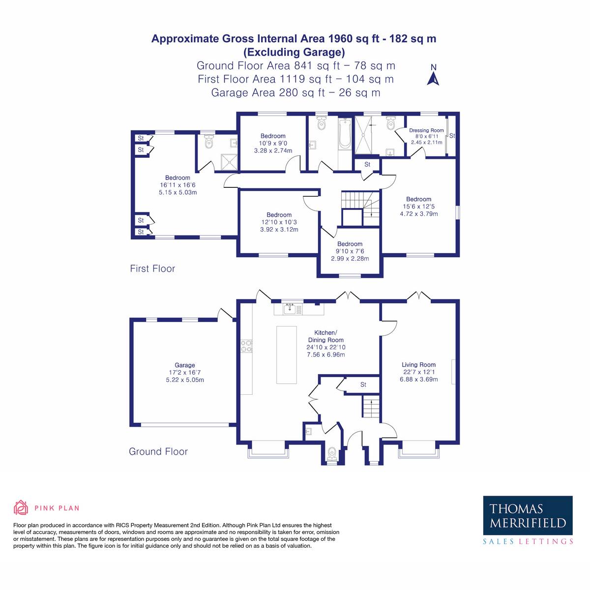 8, Willow Lane, Abingdon floorplan