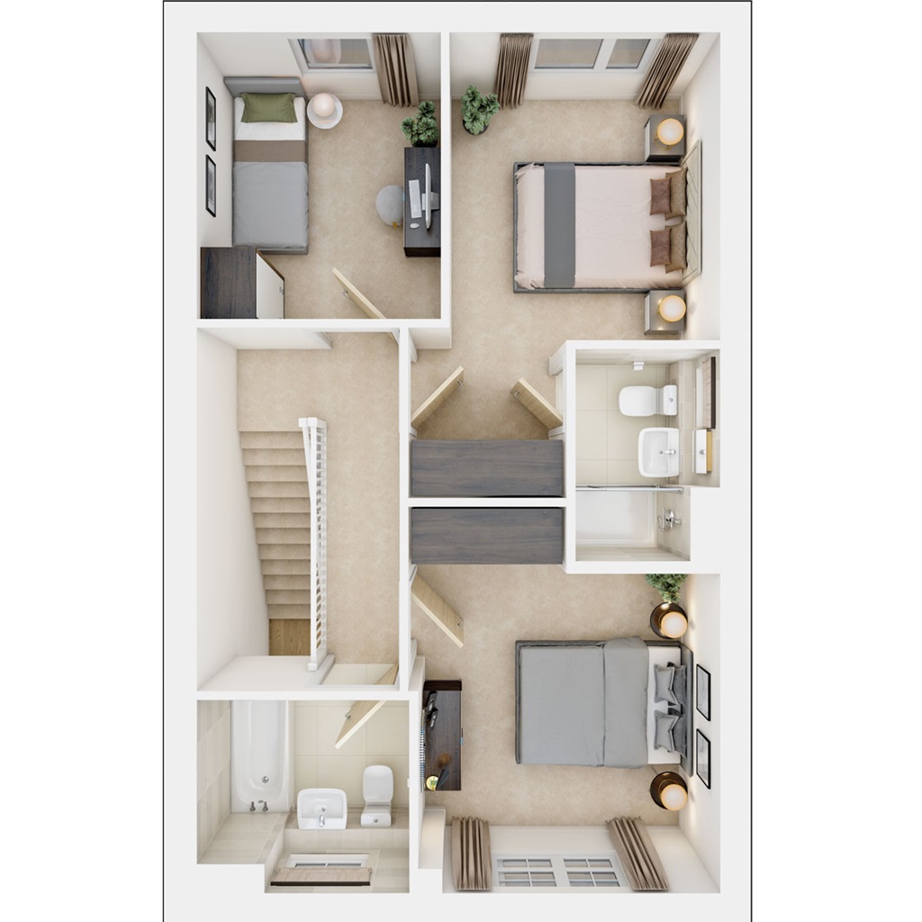 The Keeford - Plot 48, Bryanston Holt, Off New Road, Lower Bryanston, Blandford Forum floorplan