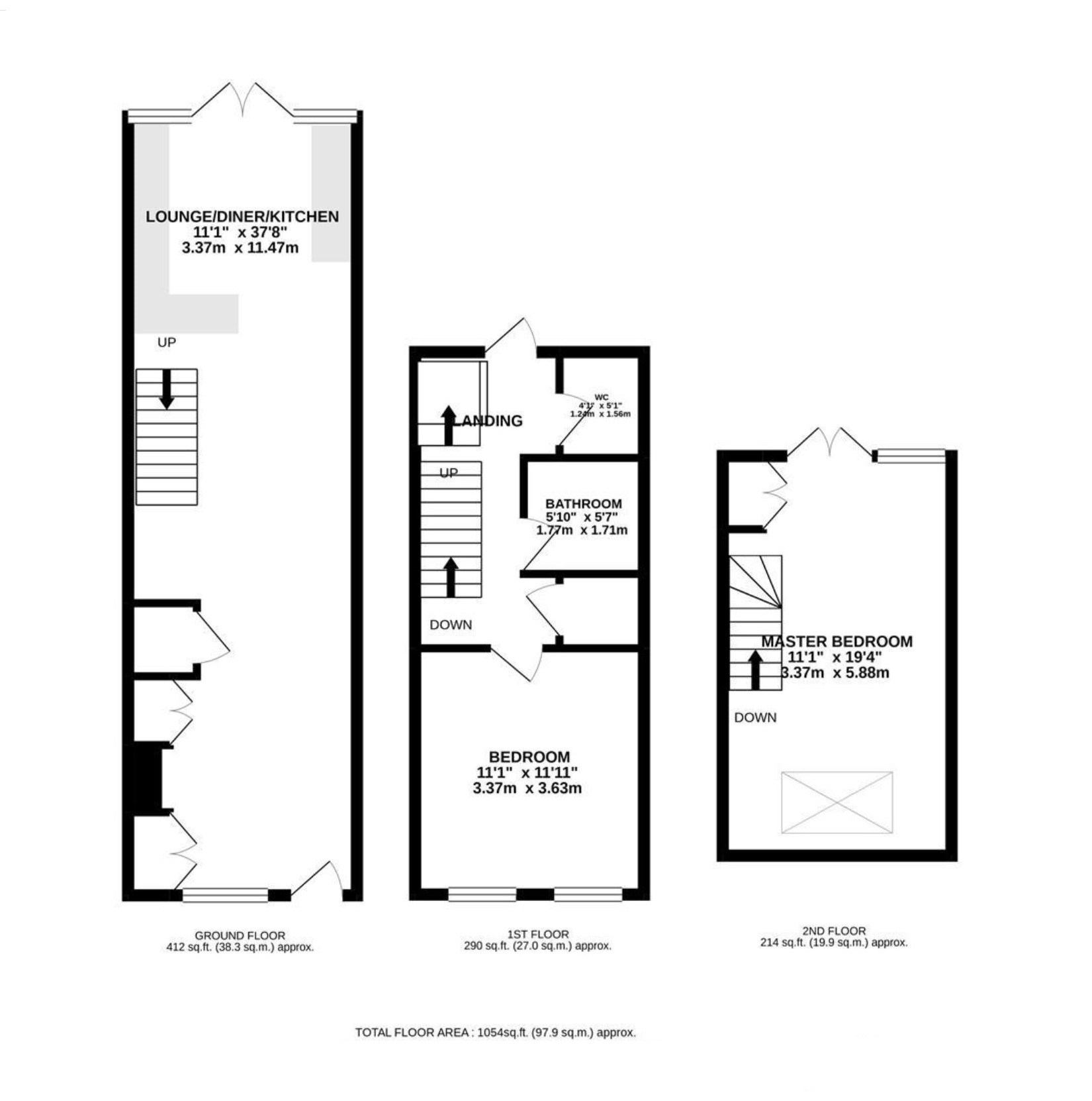 7, Norcutt Road, Twickenham floorplan