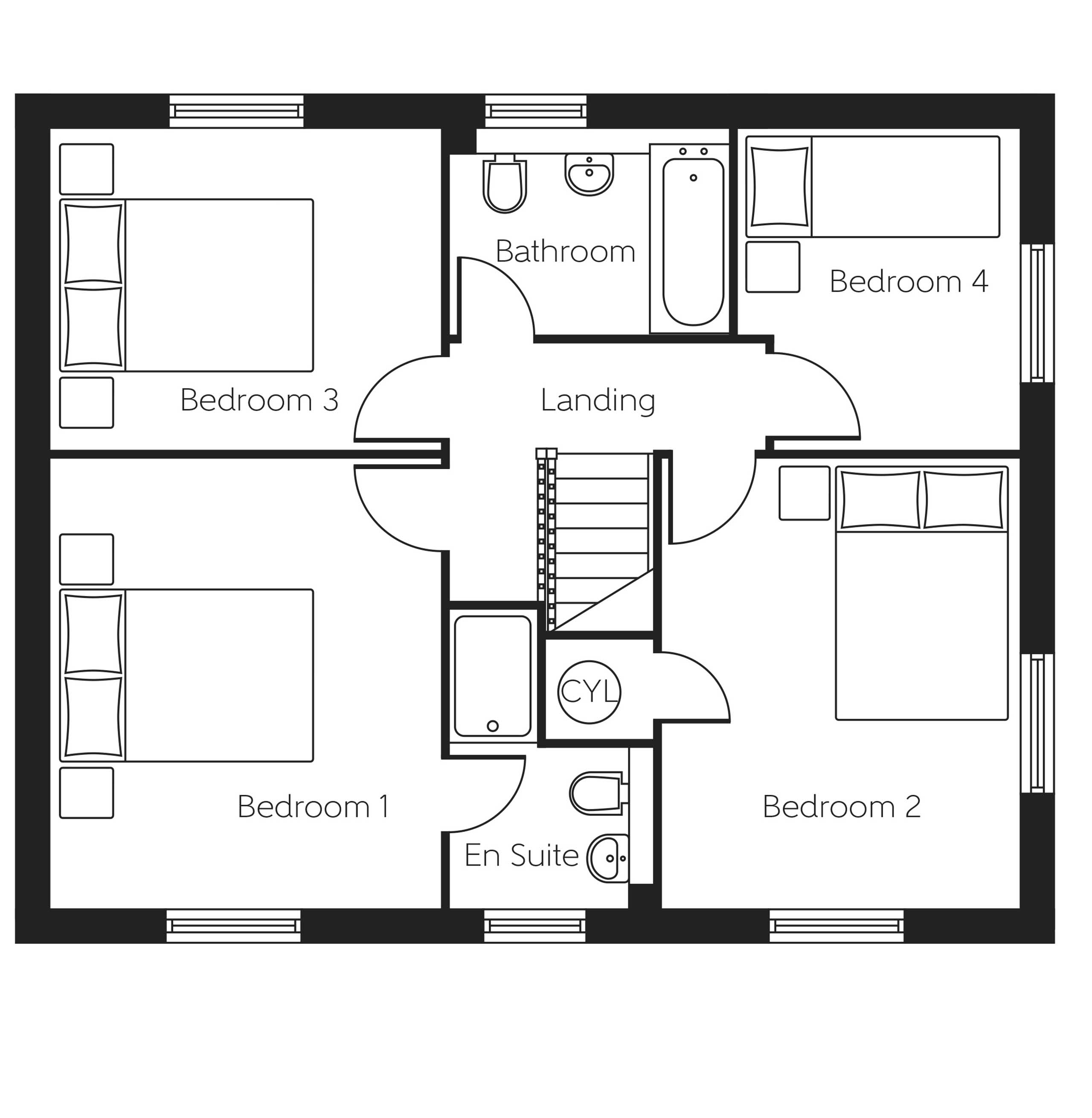 33, Chelford Road, Macclesfield floorplan
