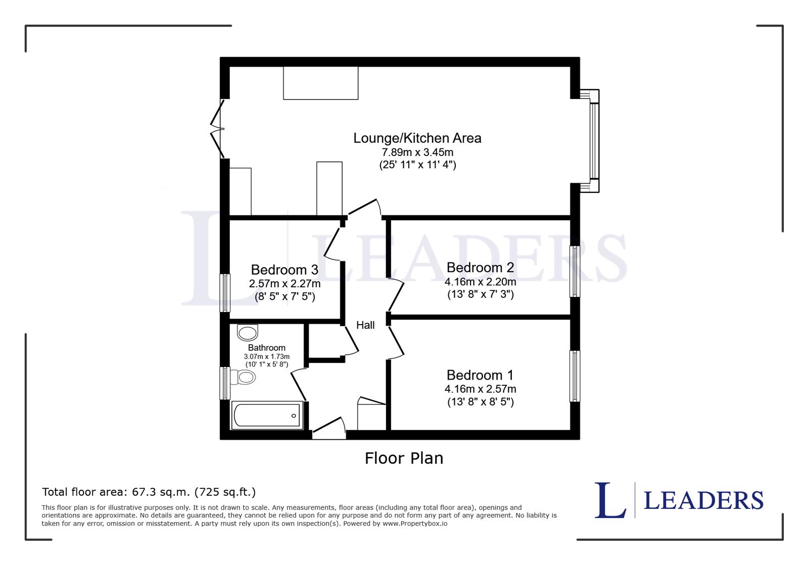 13, Parsons Close, Hampshire floorplan