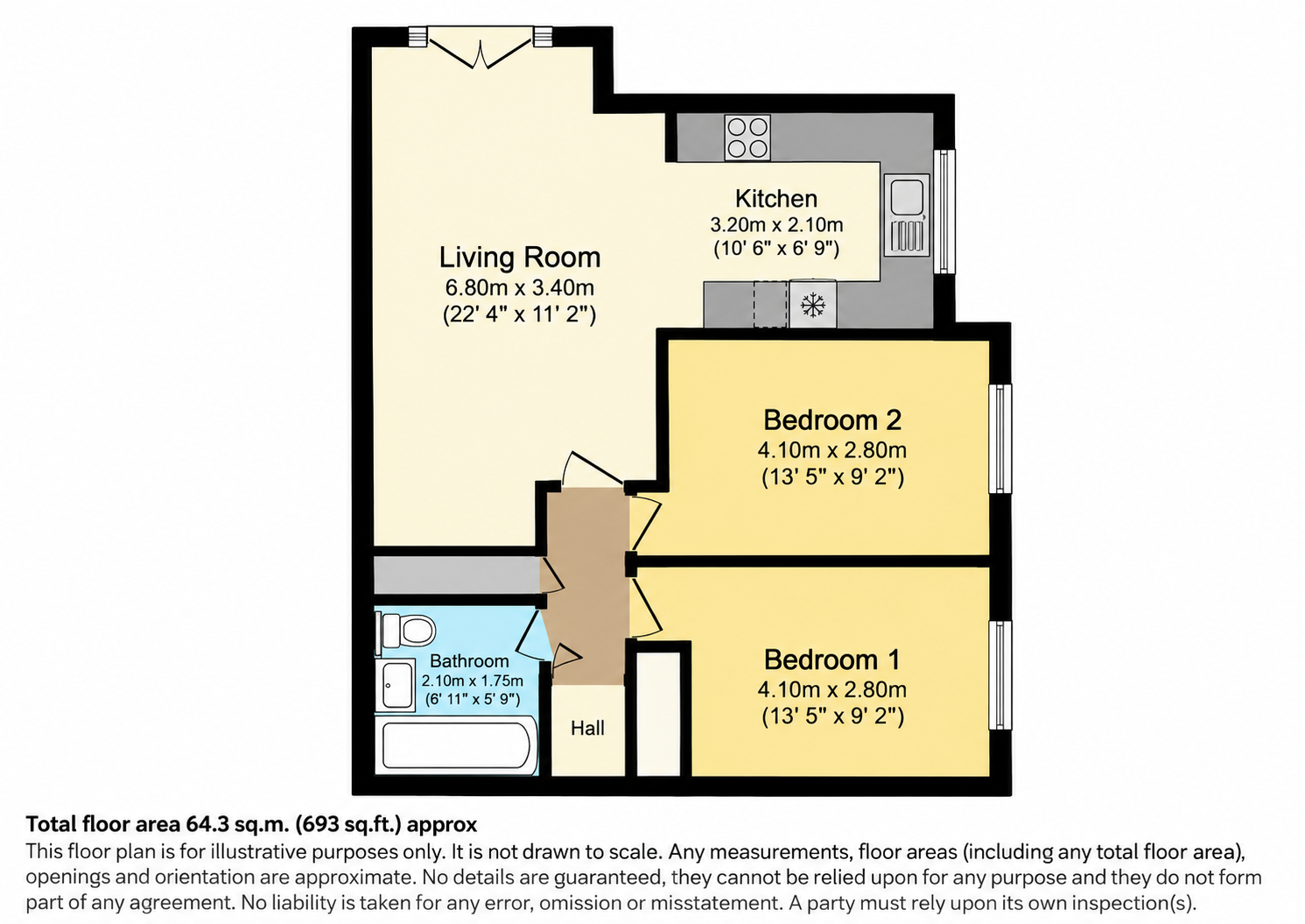Edison Way, Nottingham floorplan