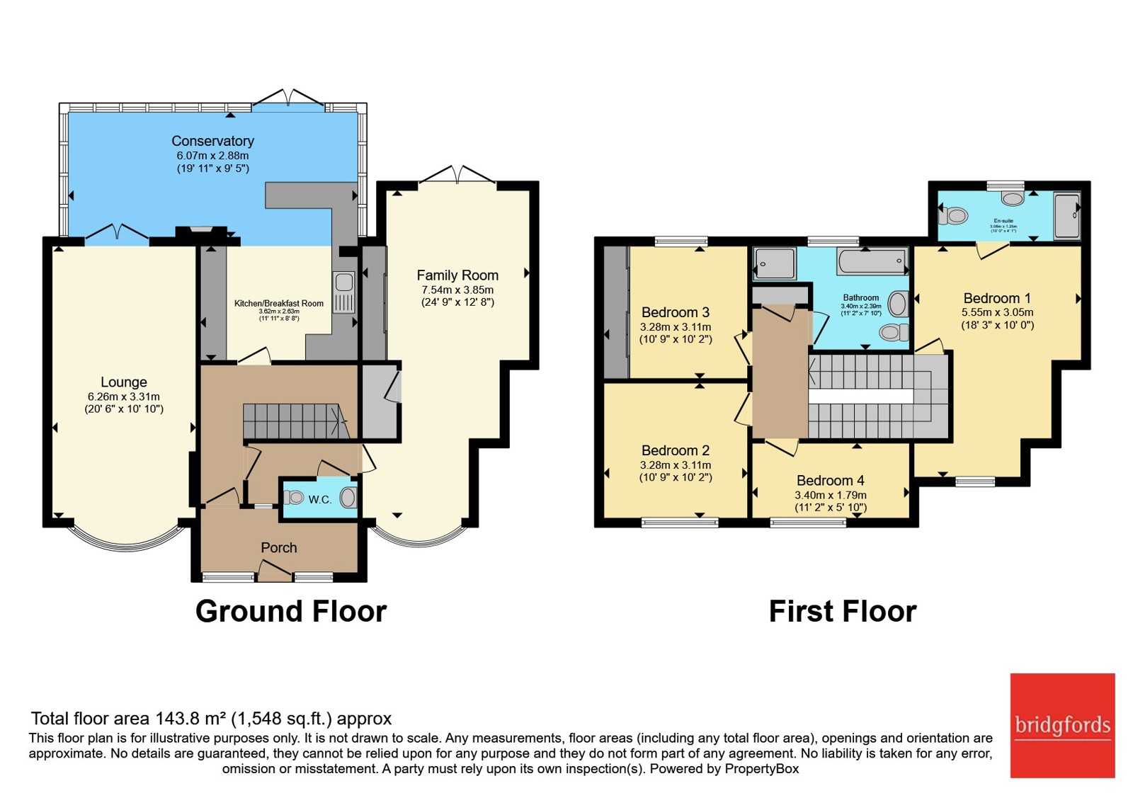 10, Dorridge Grove, Staffordshire floorplan