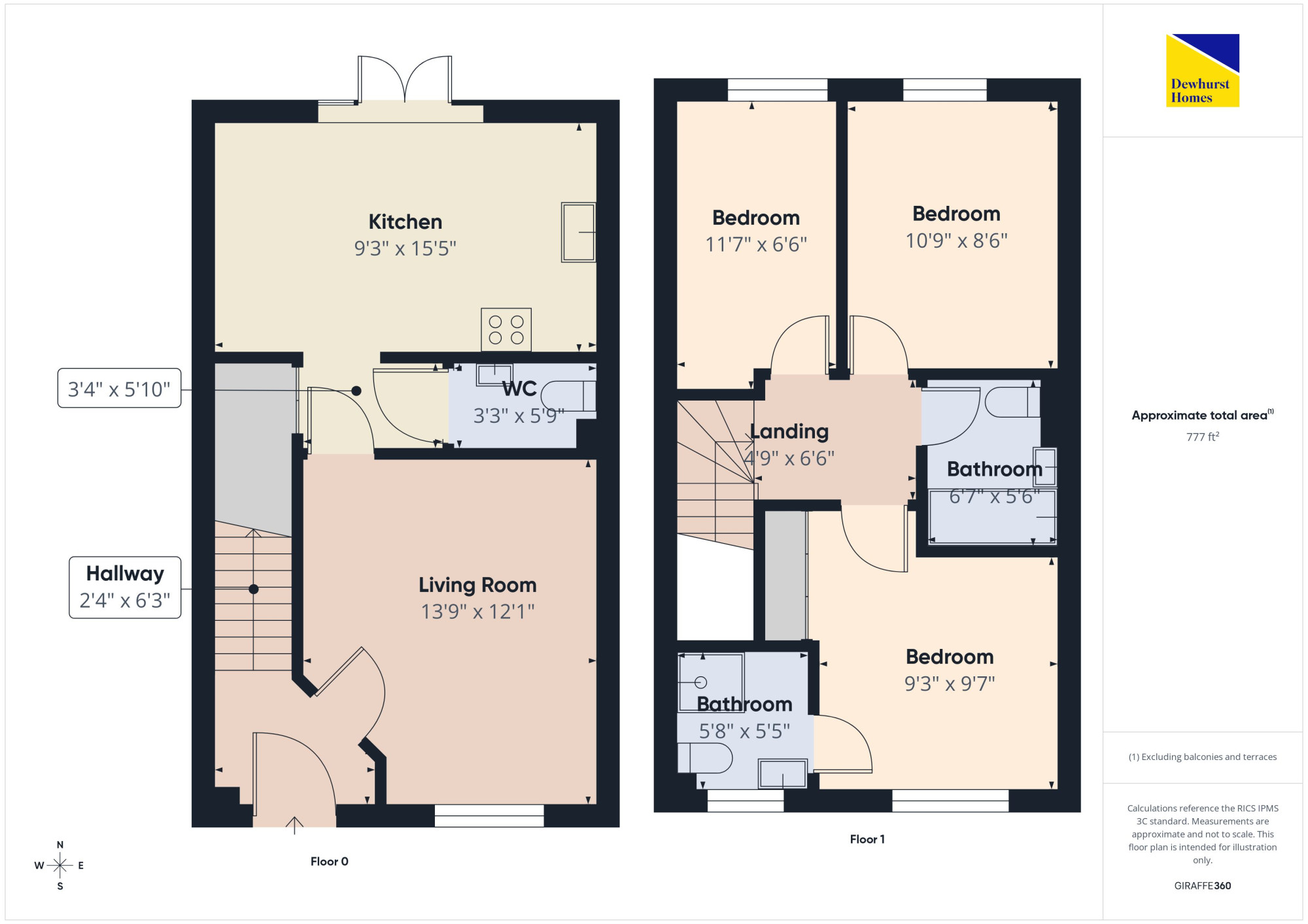 7, Tan Yard Court, Longridge floorplan