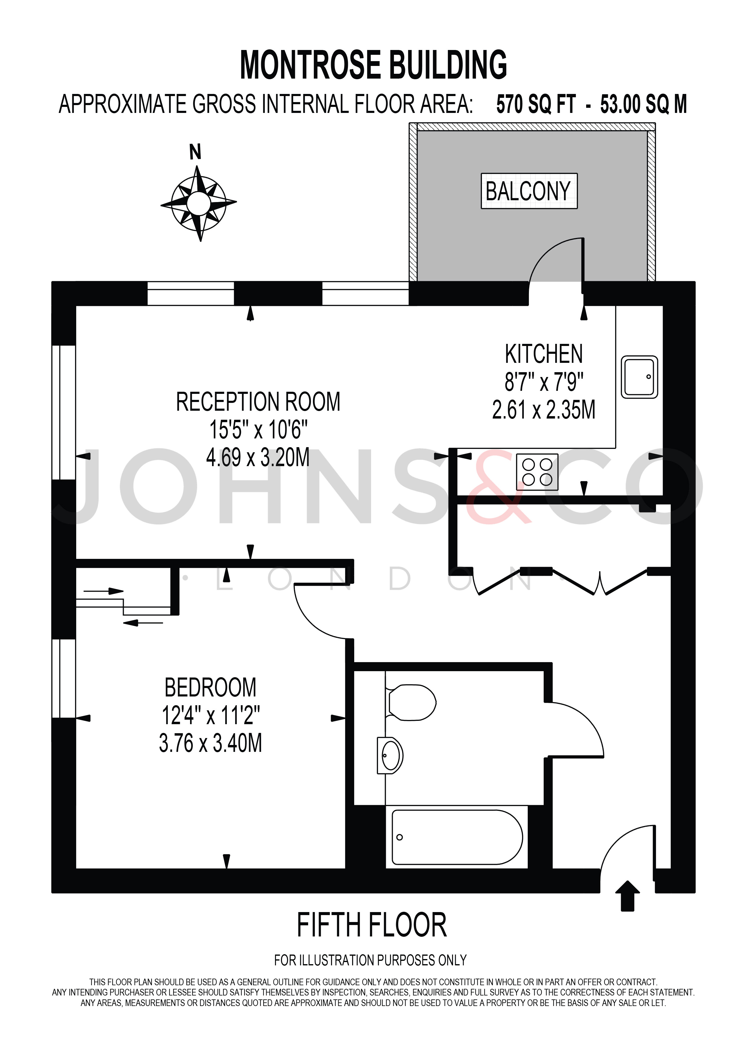 Malthouse Road, London floorplan