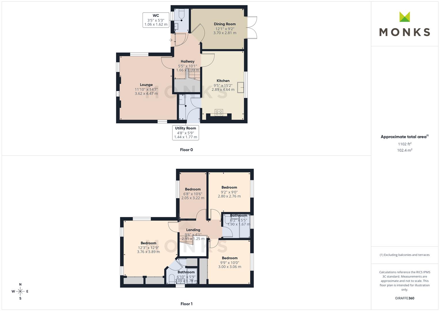 26, Kings Drive, Shrewsbury floorplan