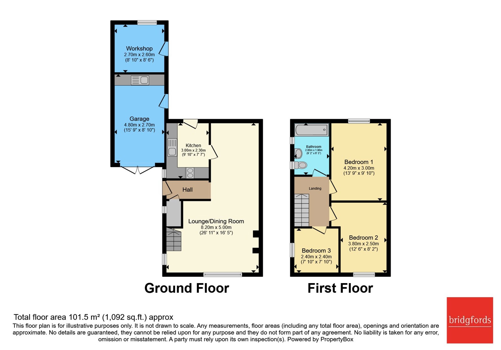 7, Park Grove, North Yorkshire floorplan