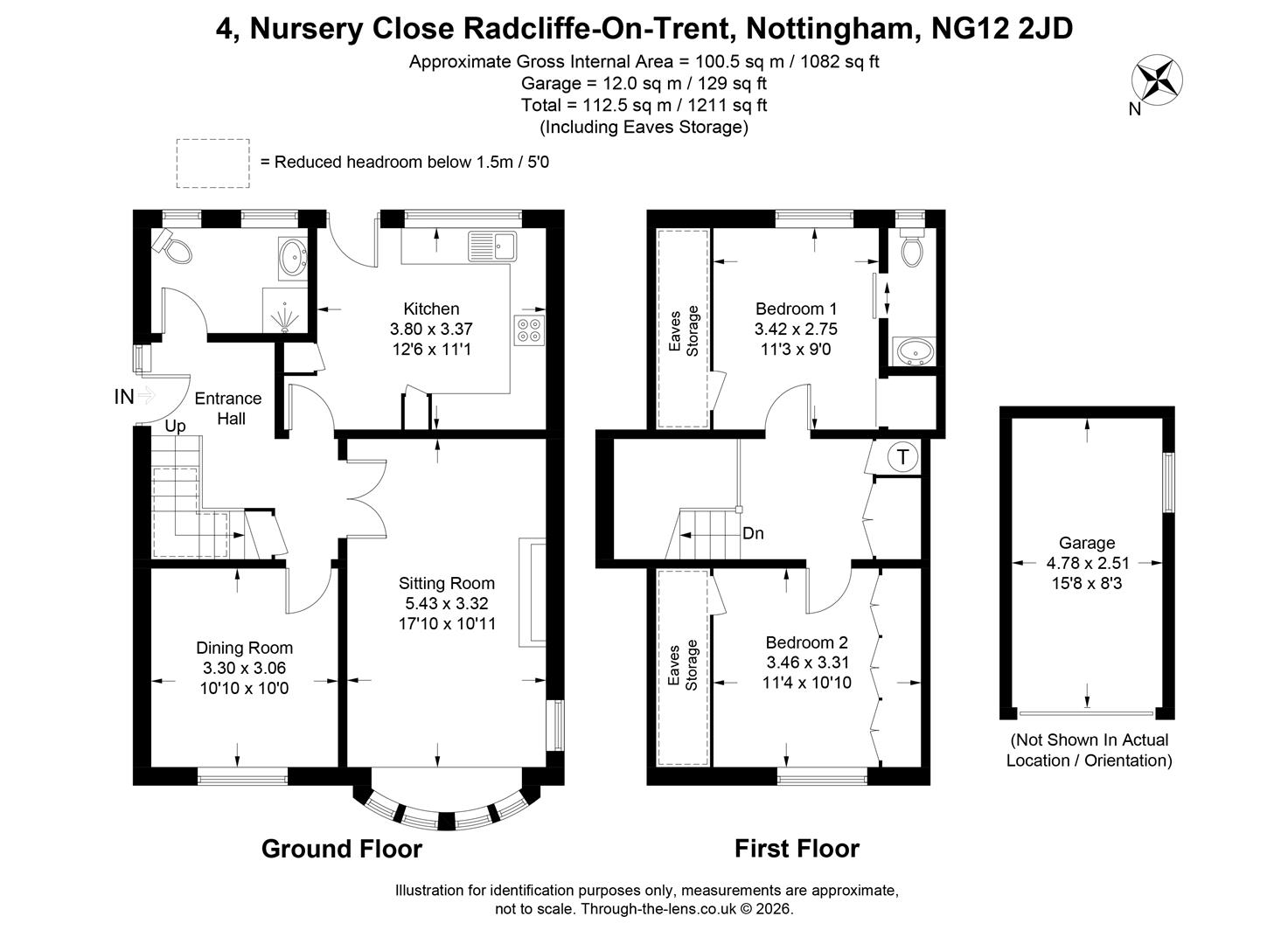 4, Nursery Close, Nottingham floorplan