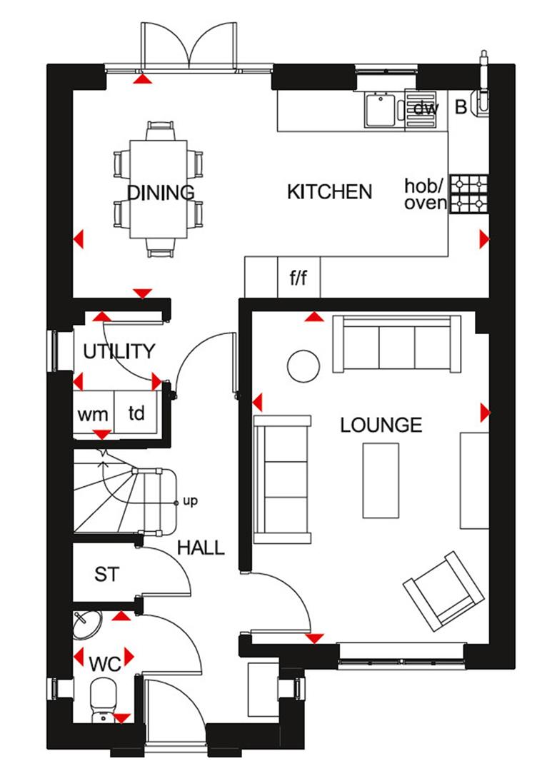 4 Bedrooms Semi-detached house for sale in Alexander Gate, Hanley, Stoke-On-Trent ST1