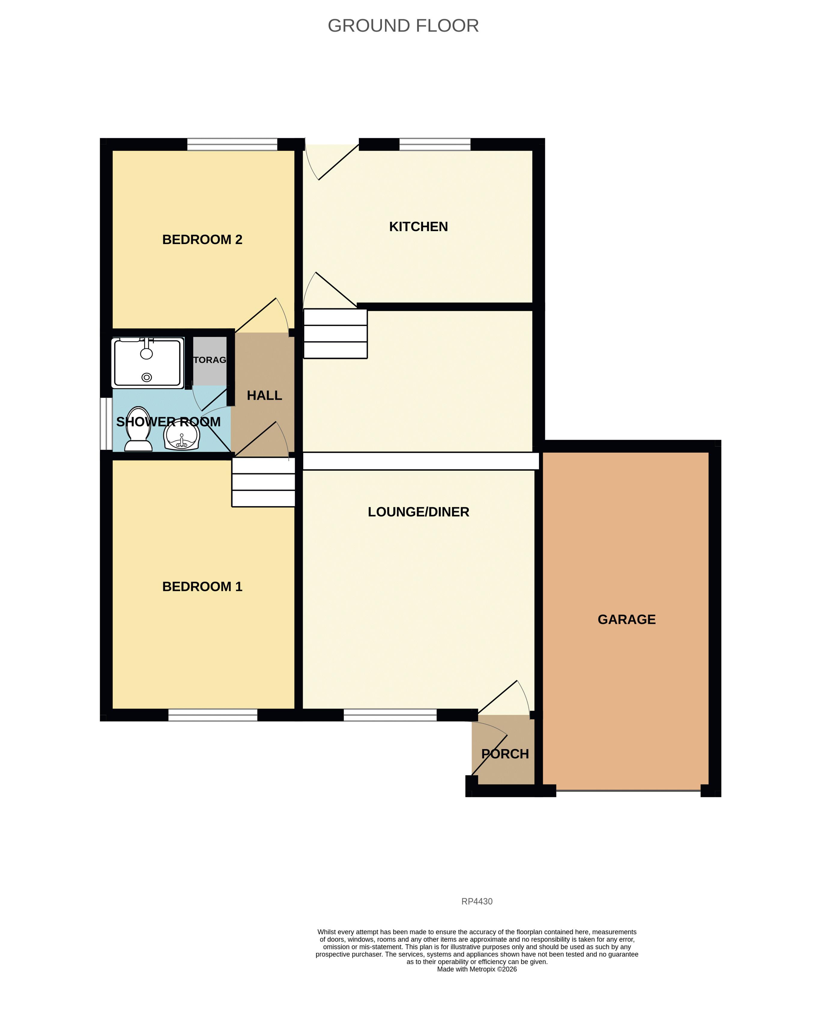 26, Ffordd Y Graig, Abergele floorplan