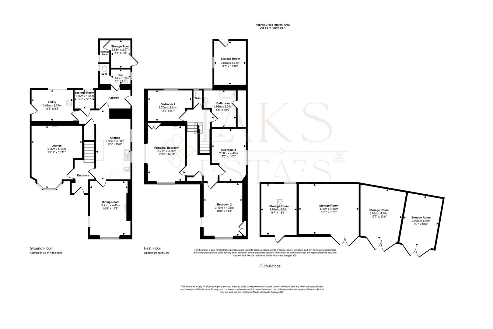 Calthwaite Hall Lodge, Calthwaite, Penrith floorplan