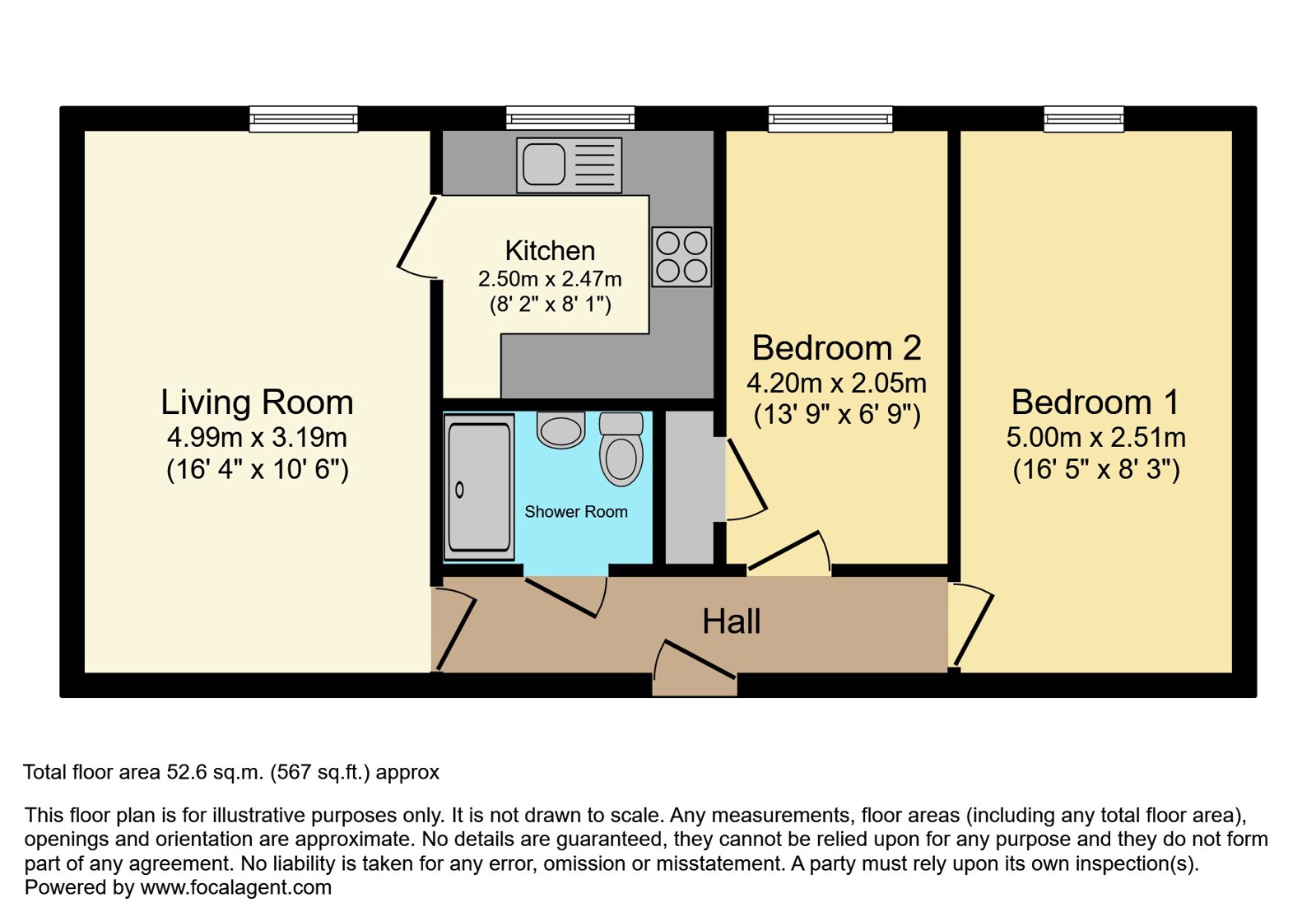 17, Tanners Court, Thornbury floorplan