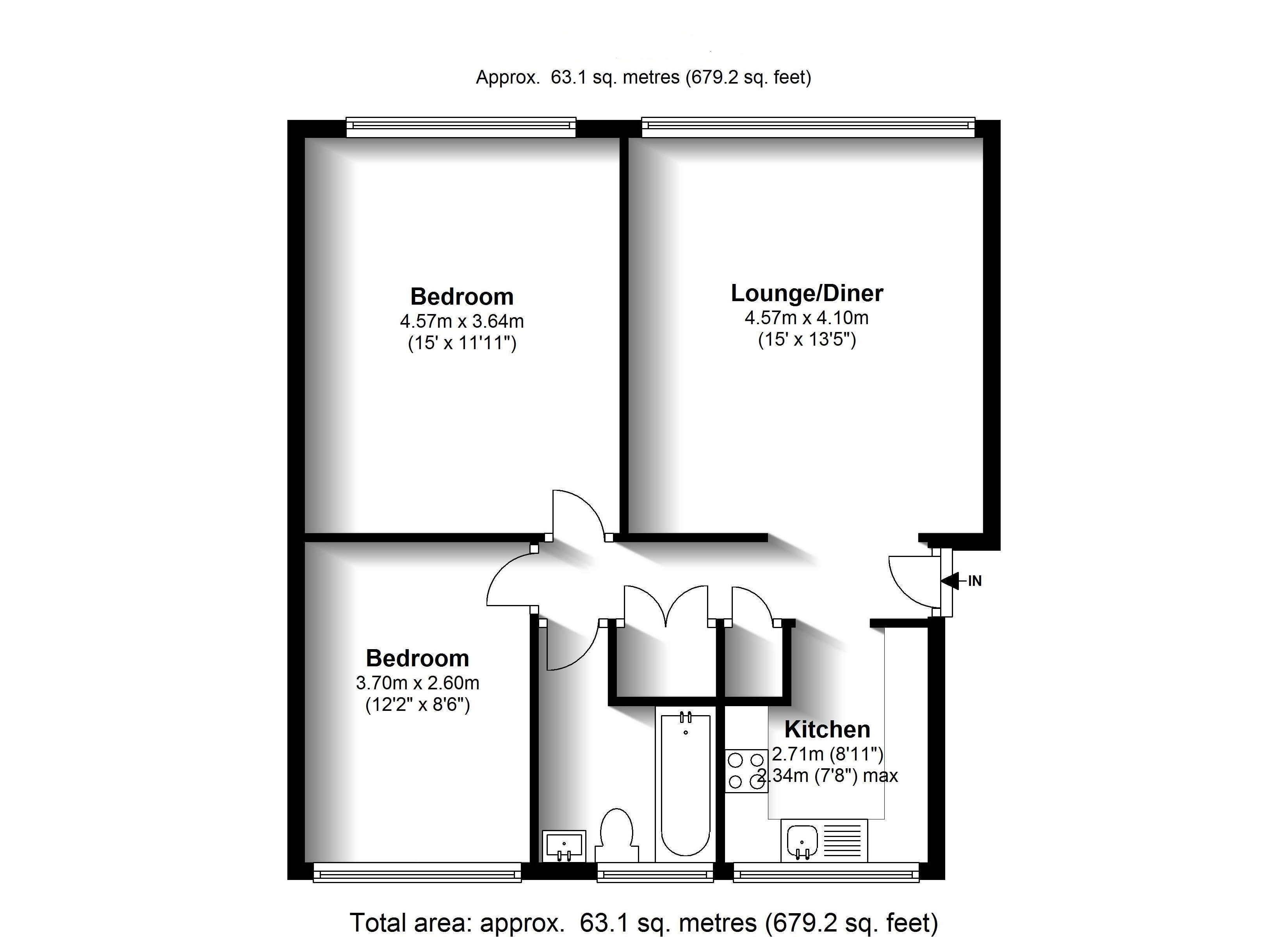 4 The Firs, Marquis Lane, Harpenden floorplan