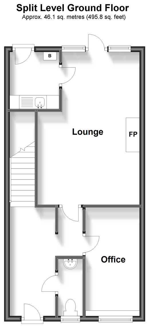 Peter Street, Deal floorplan