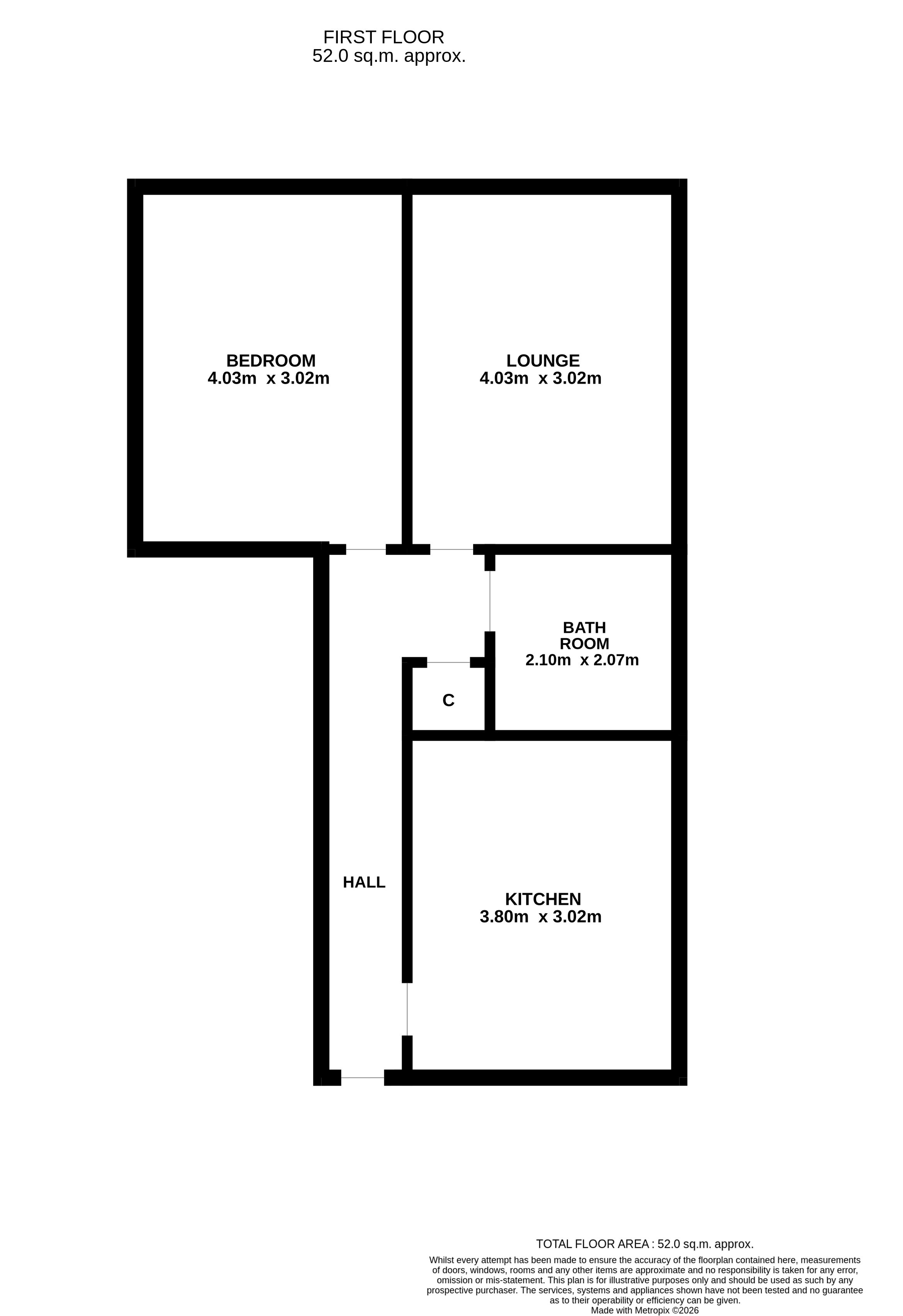 1G, Saint Peter Street, Dundee floorplan