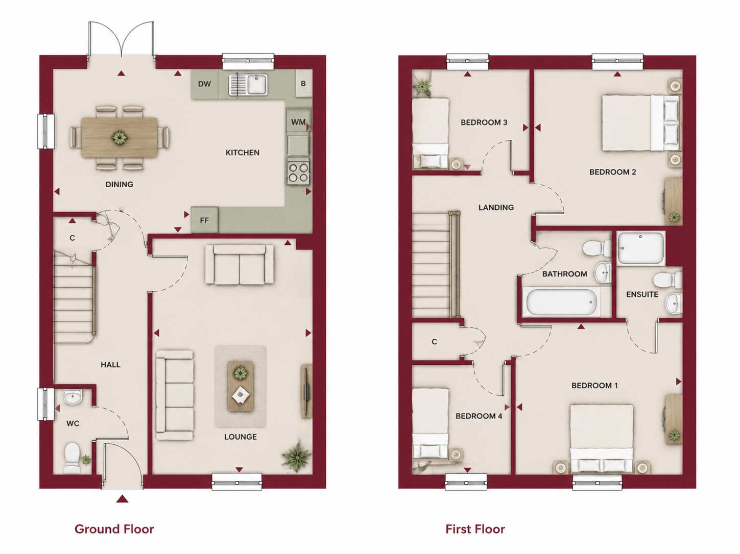 Plot  7, Meridian Close, 6, Meridian Close, Orchard Gardens, St Albans, St. Albans floorplan