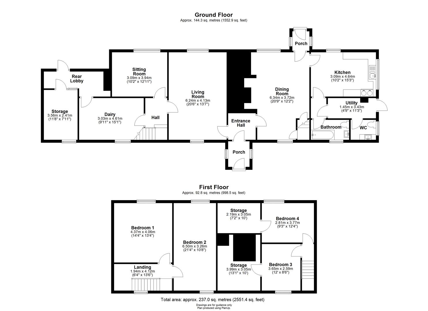 Bird's Farmhouse, 2, Haslingfield Road, Barton floorplan