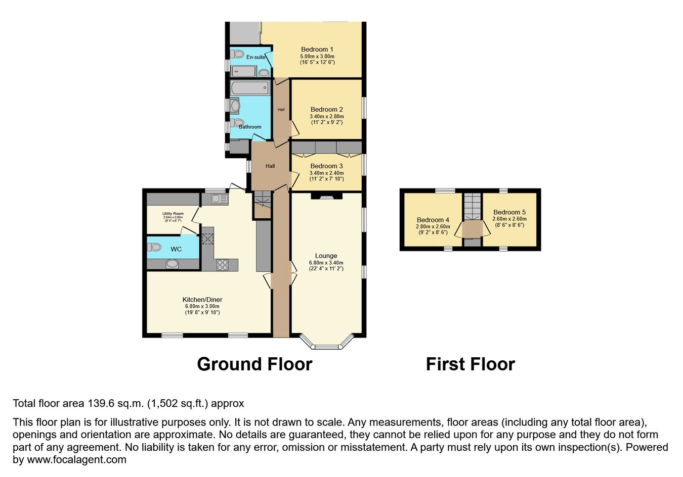 194, Barton Road, Luton floorplan