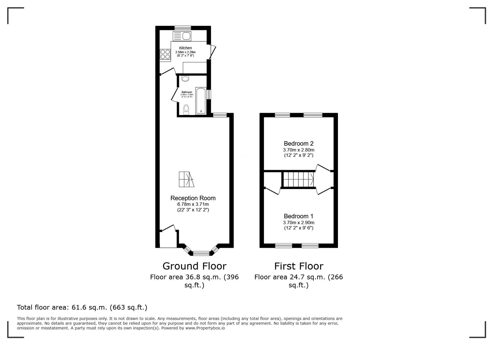 65, Dore Avenue, London floorplan