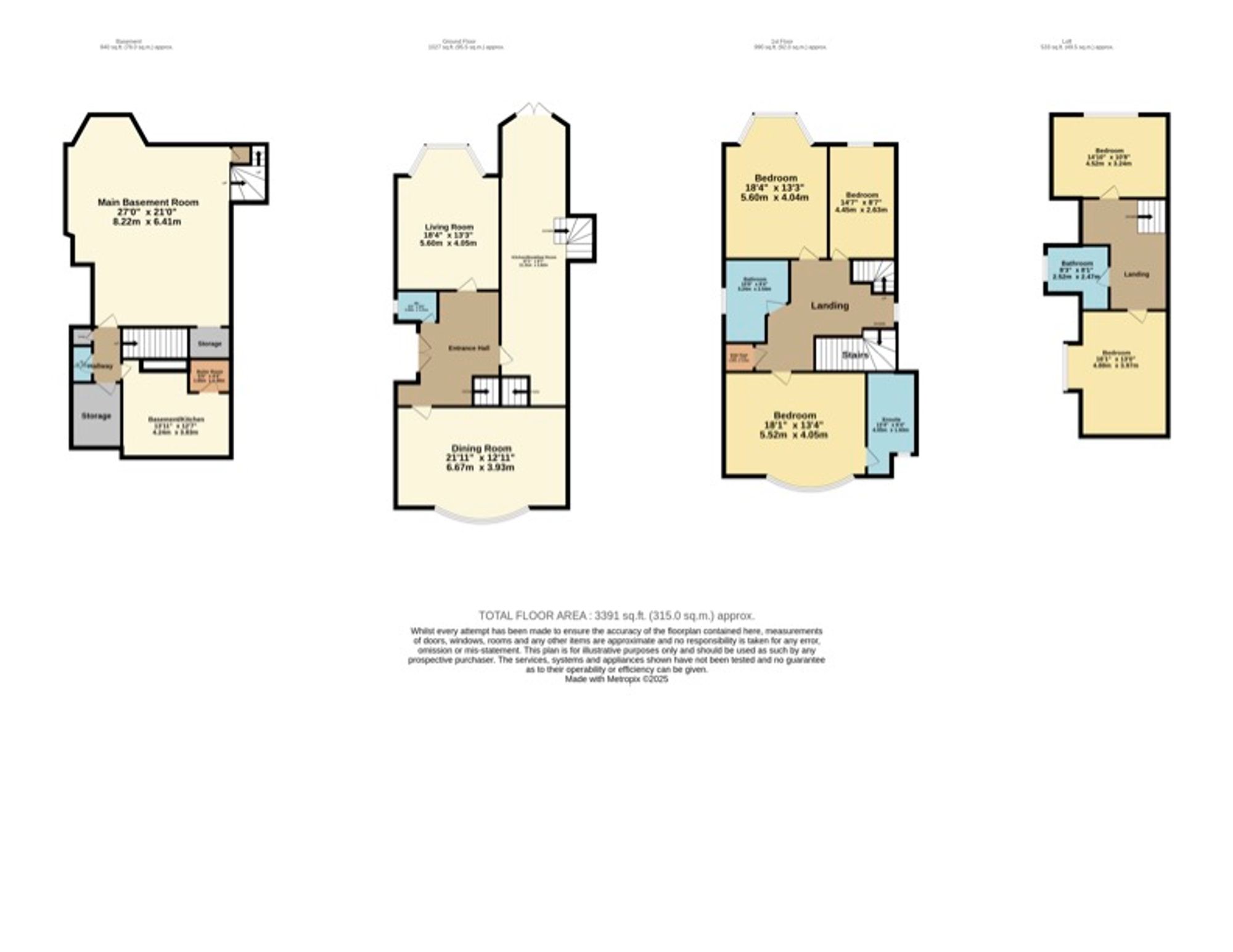 23 Park Lane, Salford floorplan