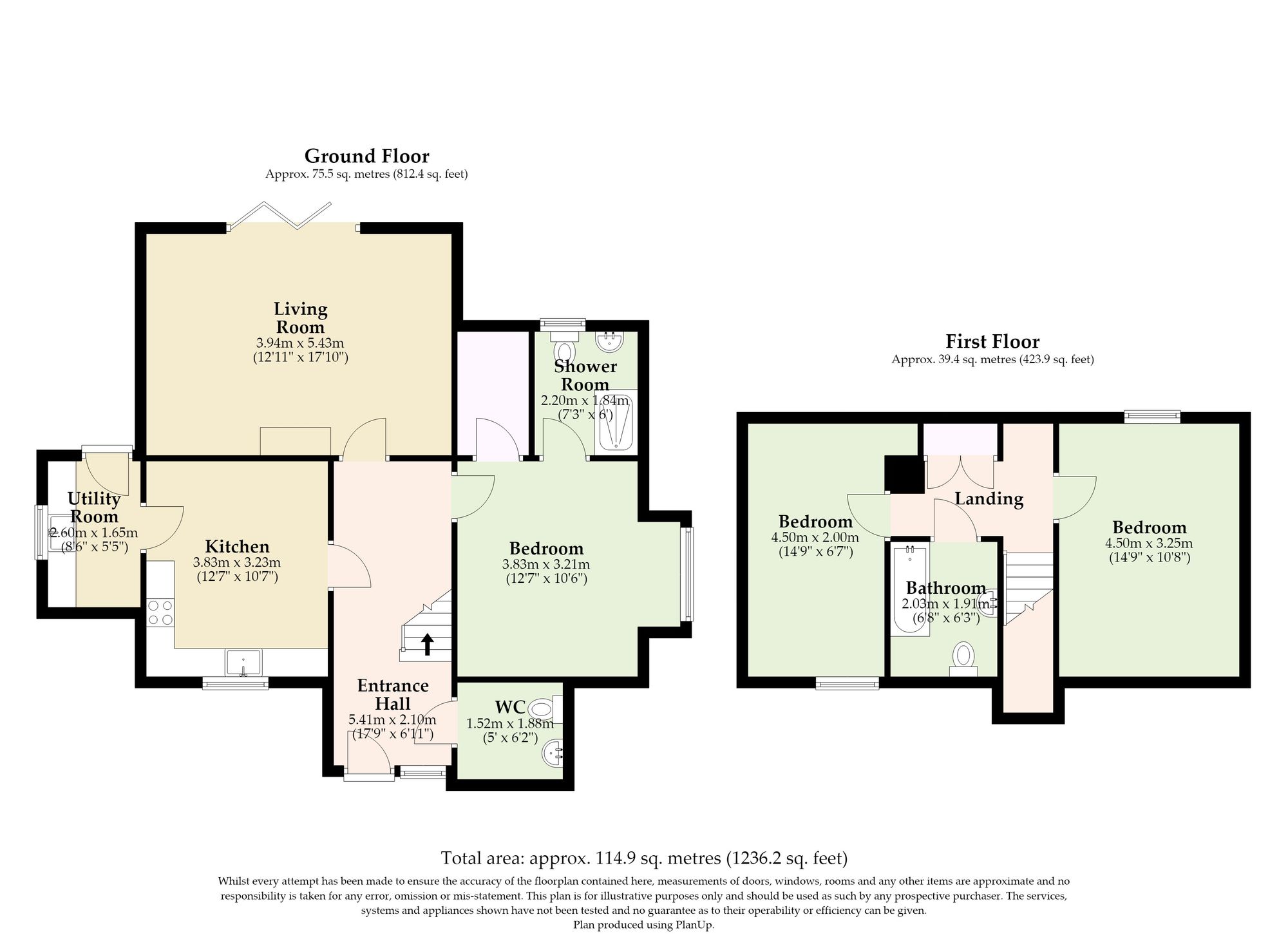 11 Station Road, Norwich floorplan