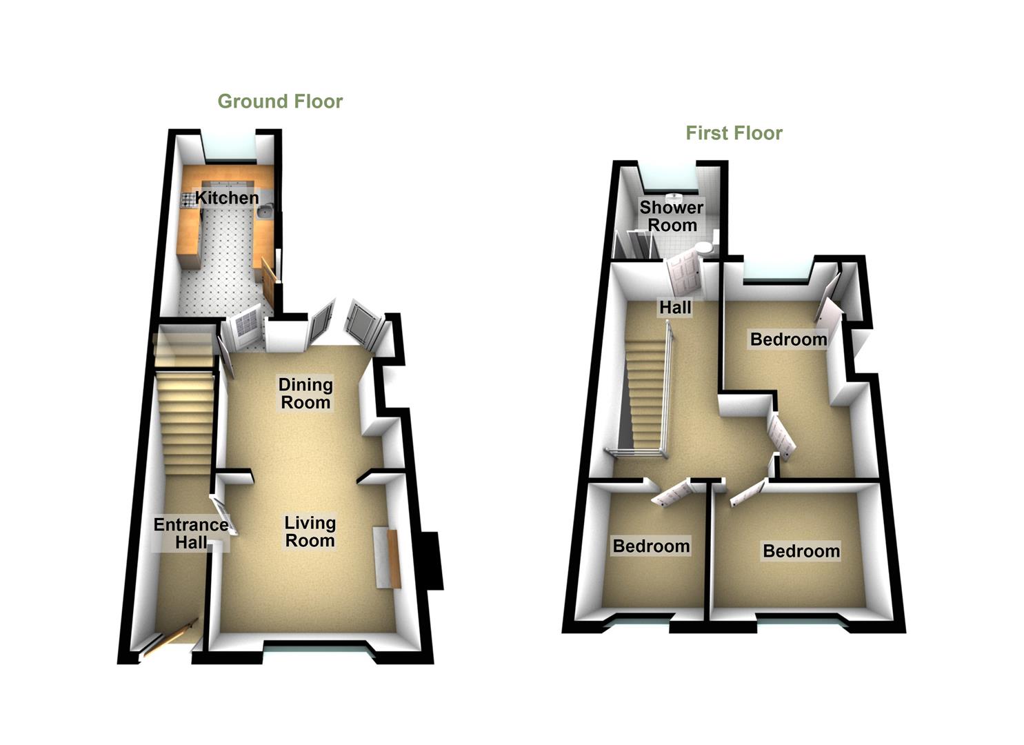 5, King Edward Terrace, Marske-By-The-Sea floorplan