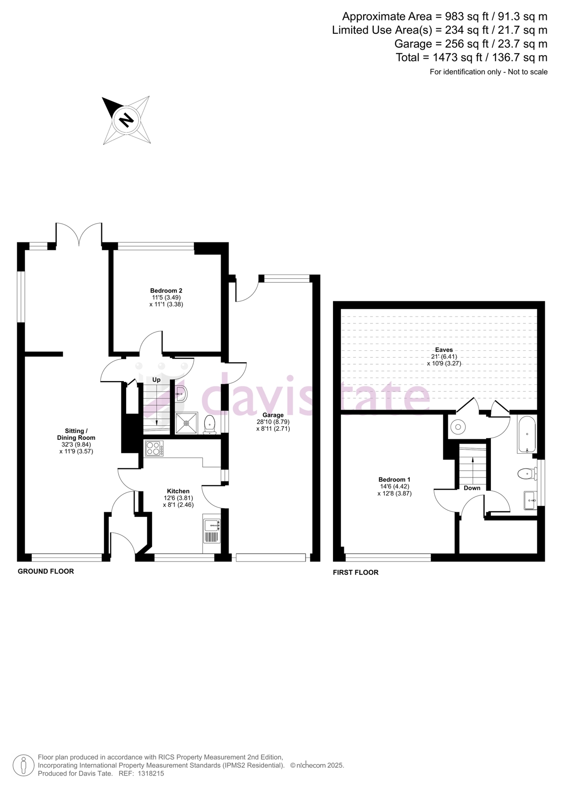 Fidlers Walk, Reading floorplan