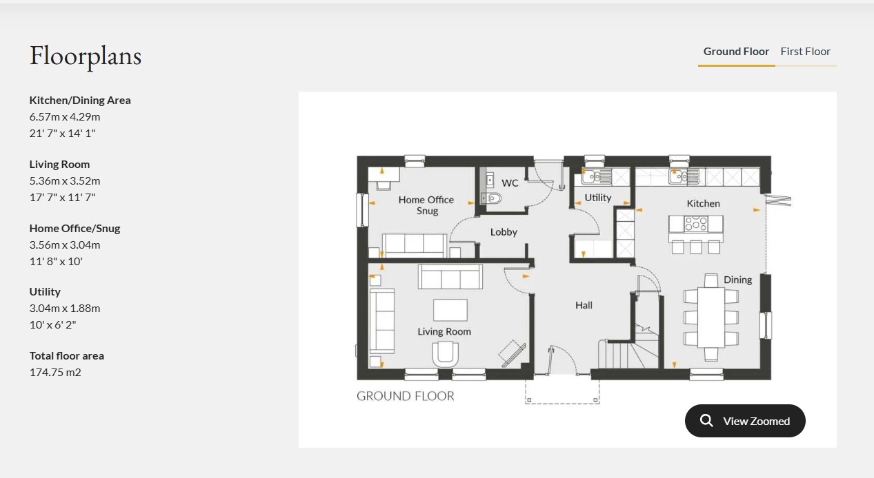 Plot 37, The Moreton, Swindon Road, Swindon floorplan