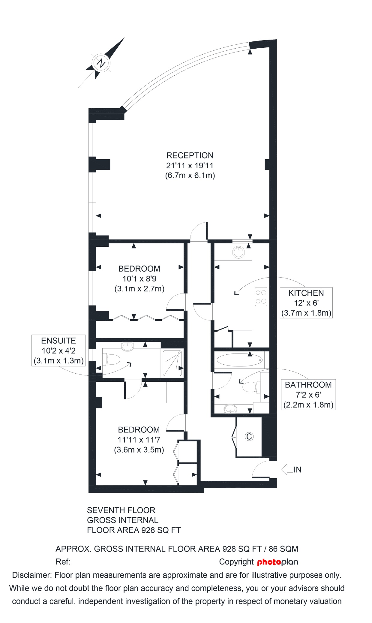 2 Bedrooms Flat to rent in Aitman Drive, Kew Bridge Road, Brentford TW8