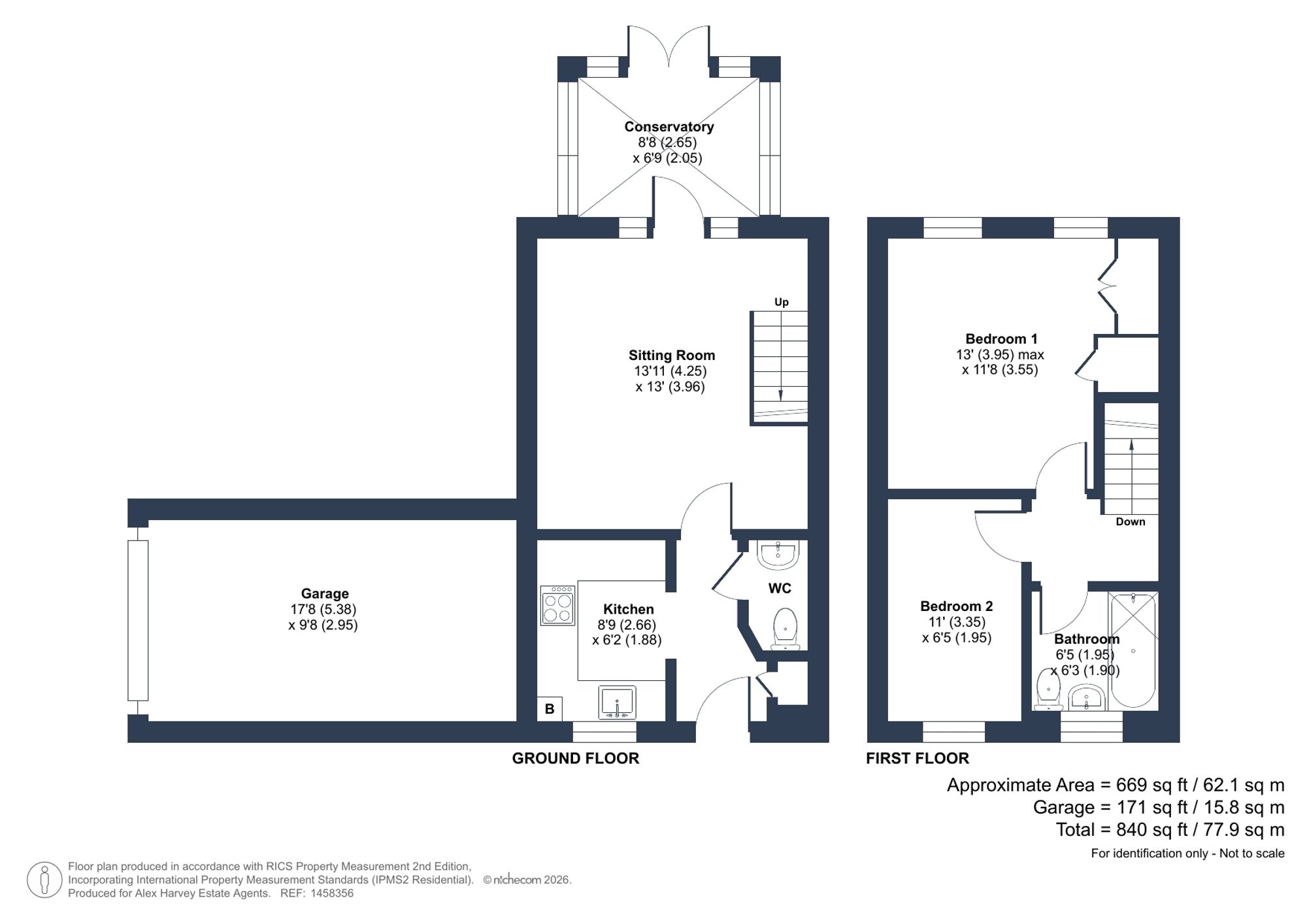 25 Holders Close, Billingshurst floorplan