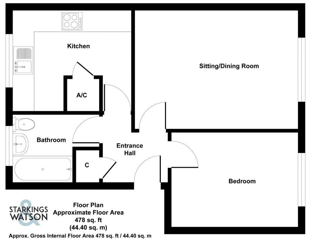 8, Halcombe Court, Norwich floorplan