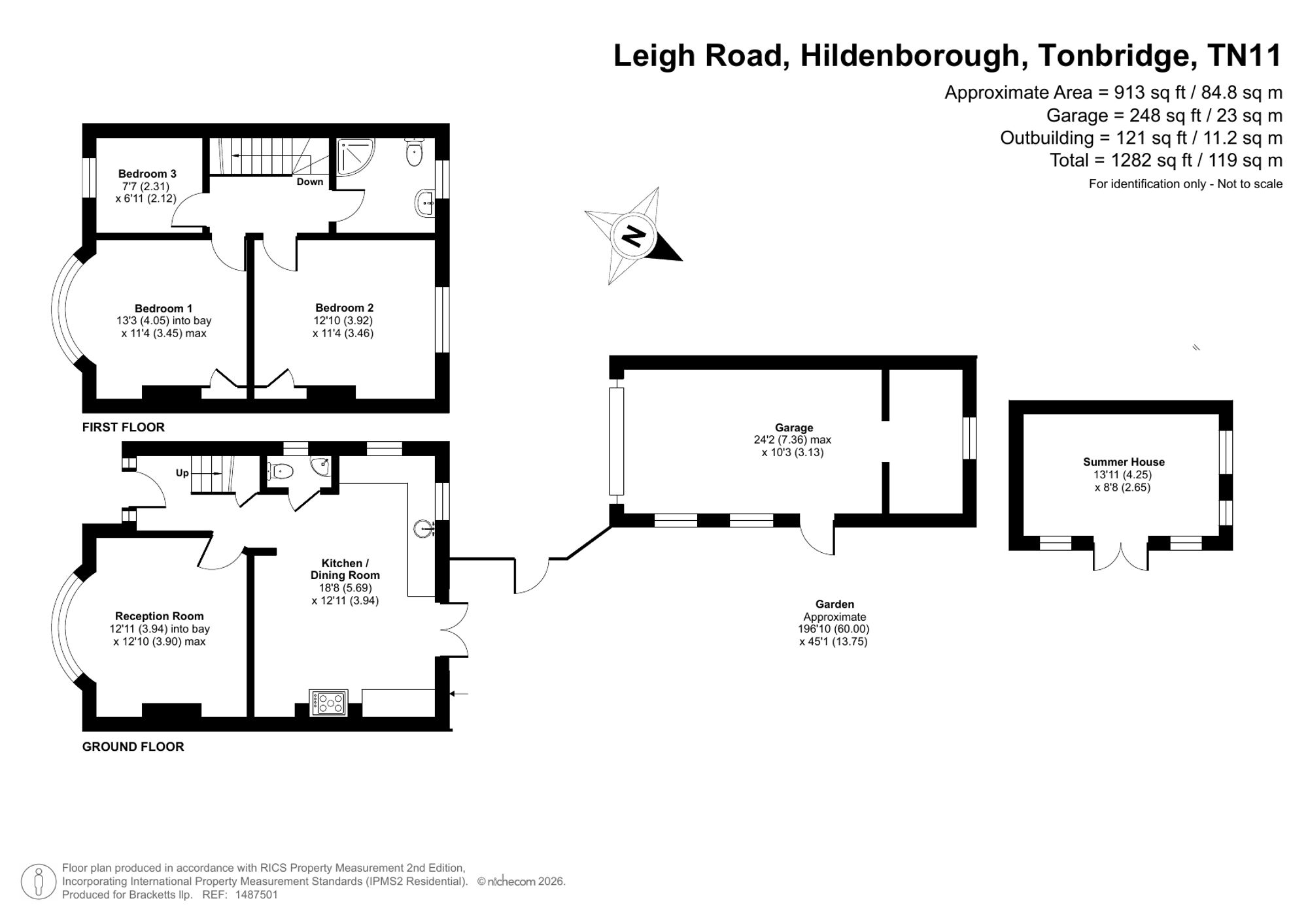 96 Leigh Road, Tonbridge floorplan