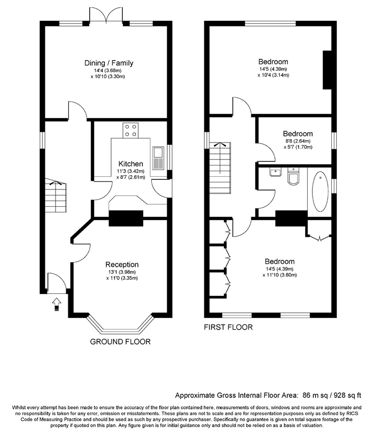 3 Bedrooms Detached house for sale in Oakdale Road, Weybridge, Surrey KT13