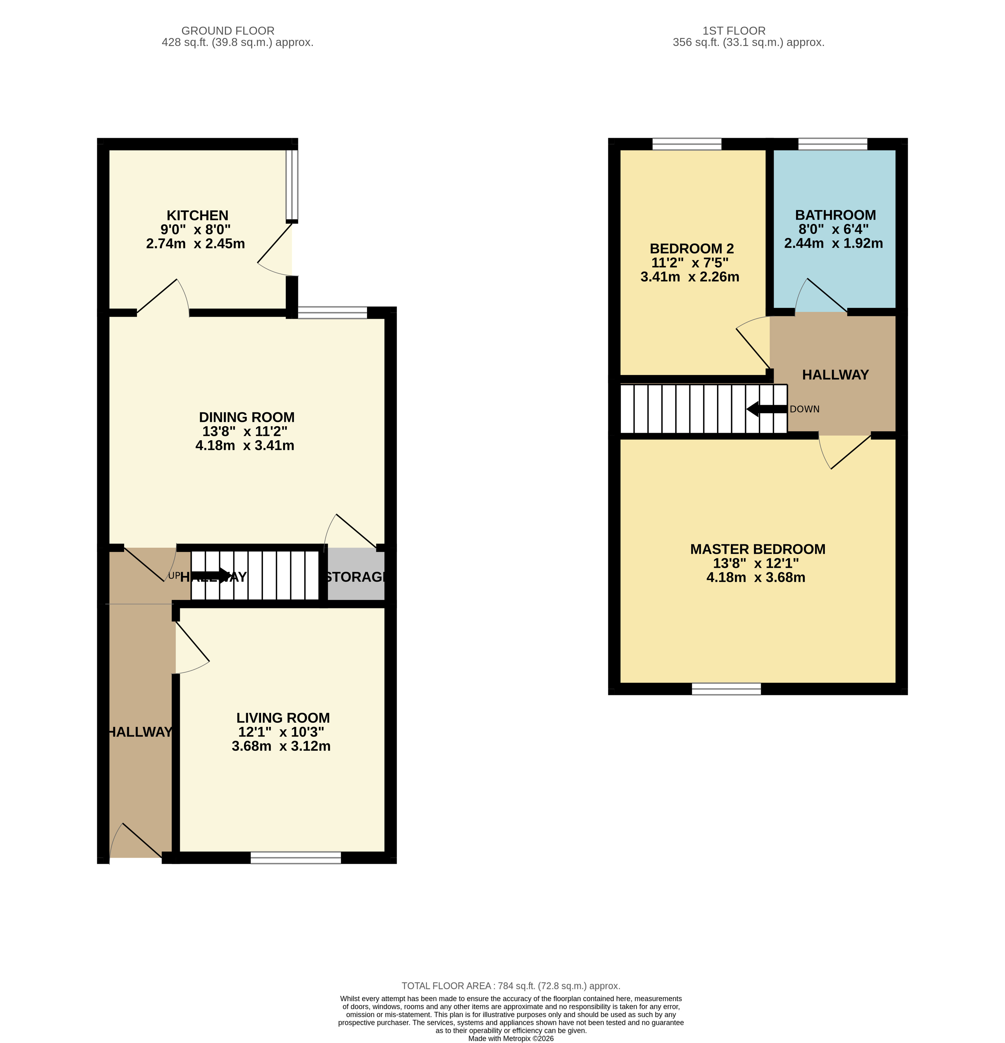 28, Walter Street, Manchester floorplan