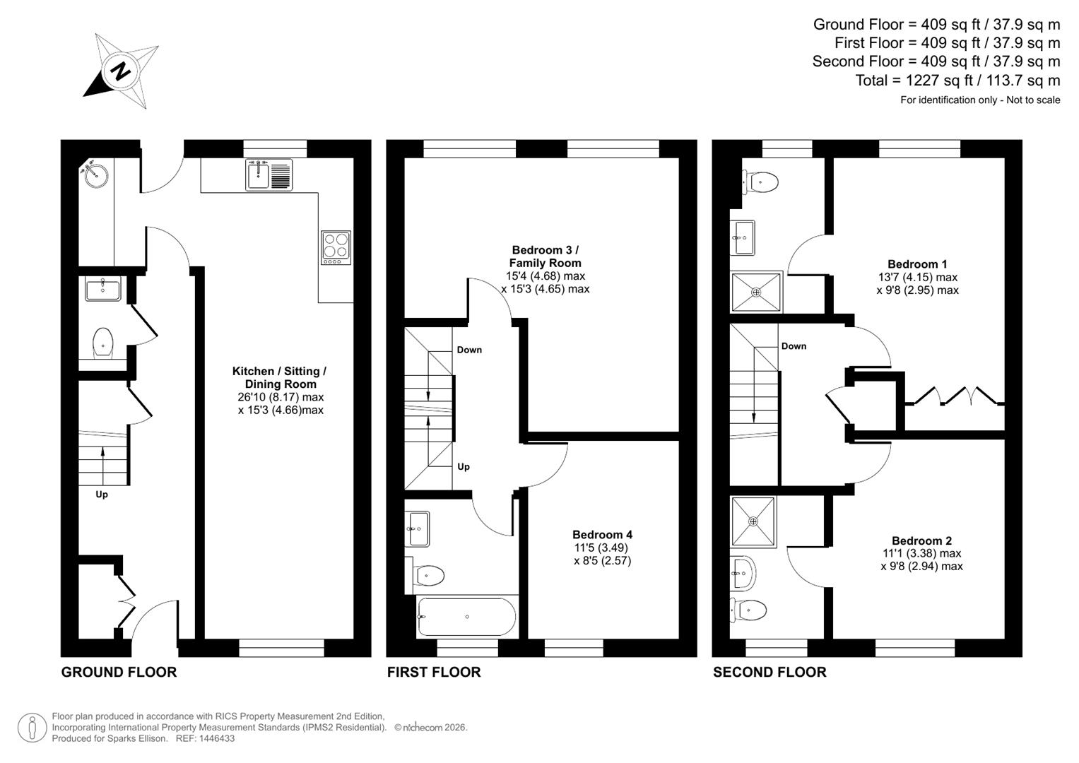 101, Morgan Le Fay Drive, Chandler's Ford floorplan