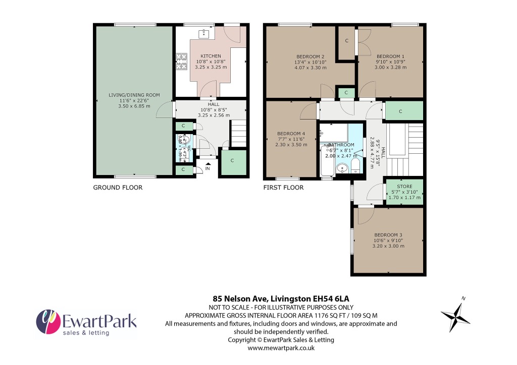 85, Nelson Avenue, West Lothian floorplan