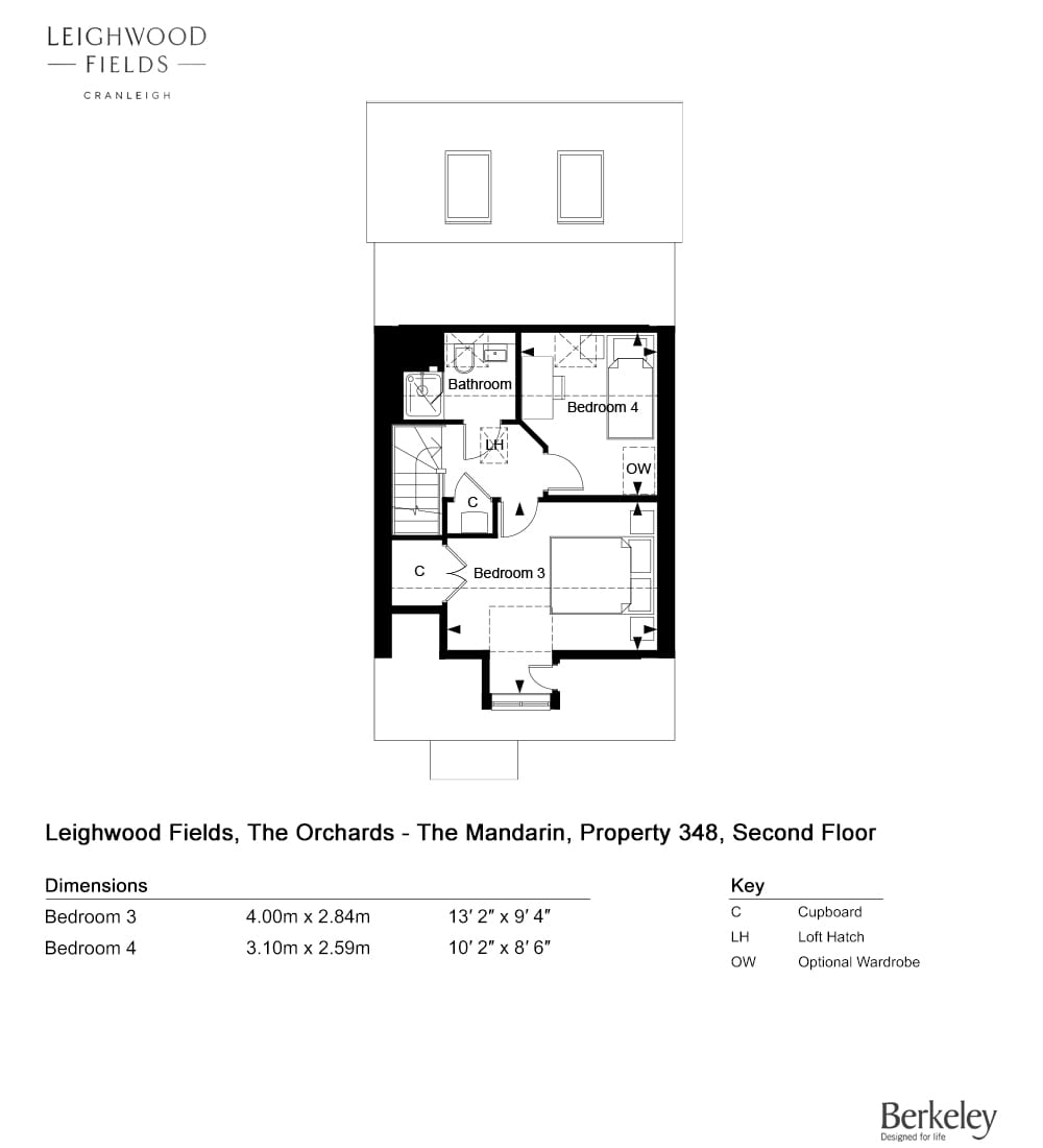 348, Cranleigh, Gu6 8Wq, Cranleigh floorplan