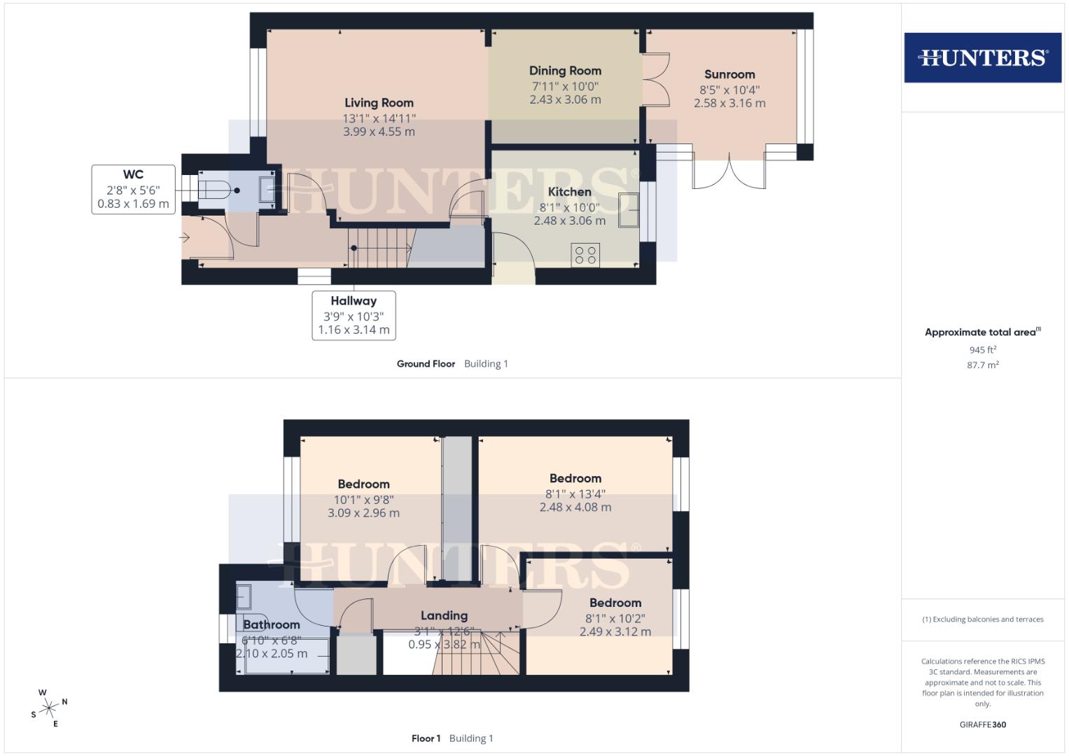 7, Parklands, Driffield floorplan
