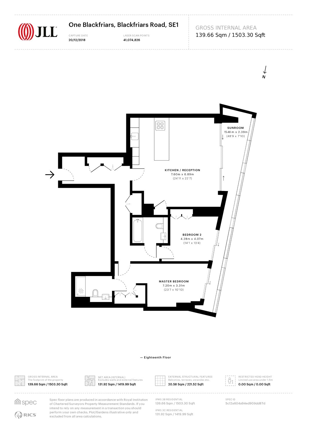 2 Bedrooms Flat for sale in One Blackfriars, Blackfriars Road, London SE1