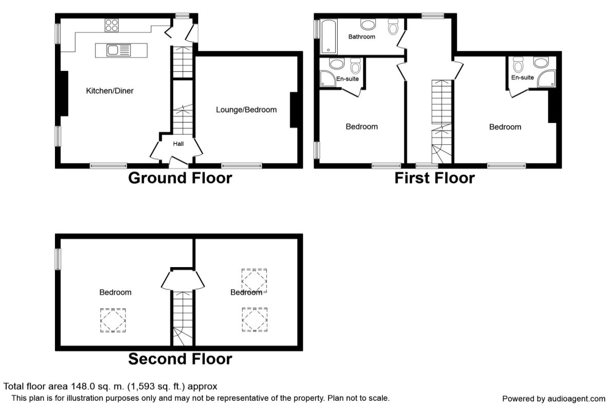 4 Bedrooms Terraced house for sale in Orion Place, Sowerby Bridge HX6