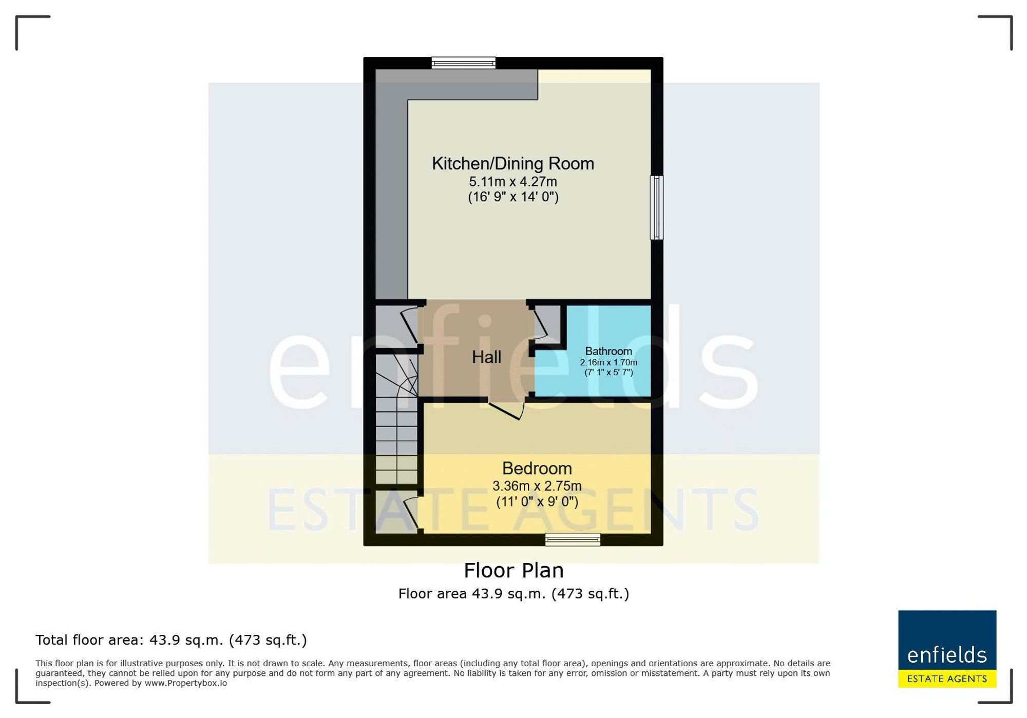44 Southbrook Close, Poole floorplan