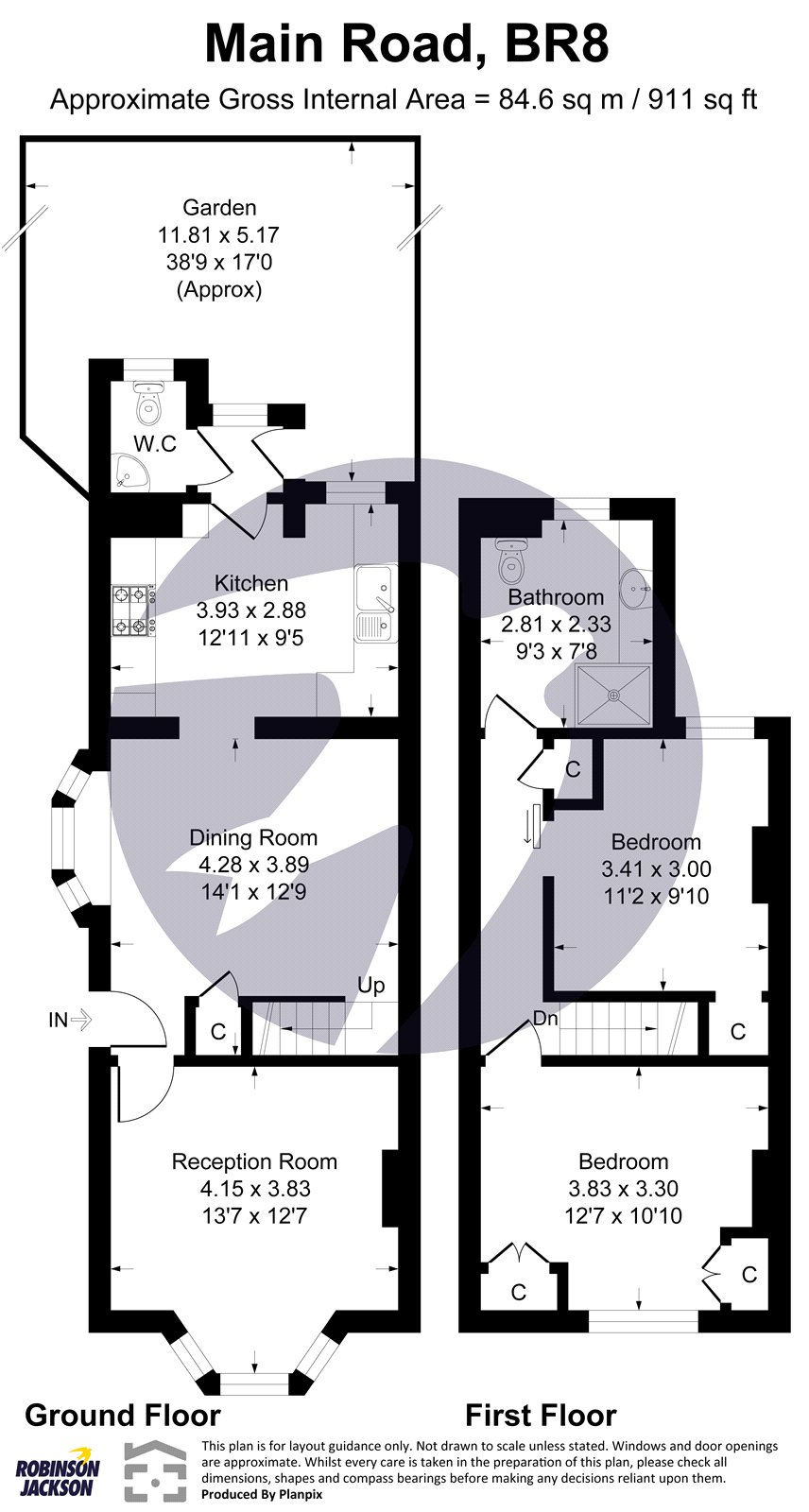 112, Main Road, Kent floorplan