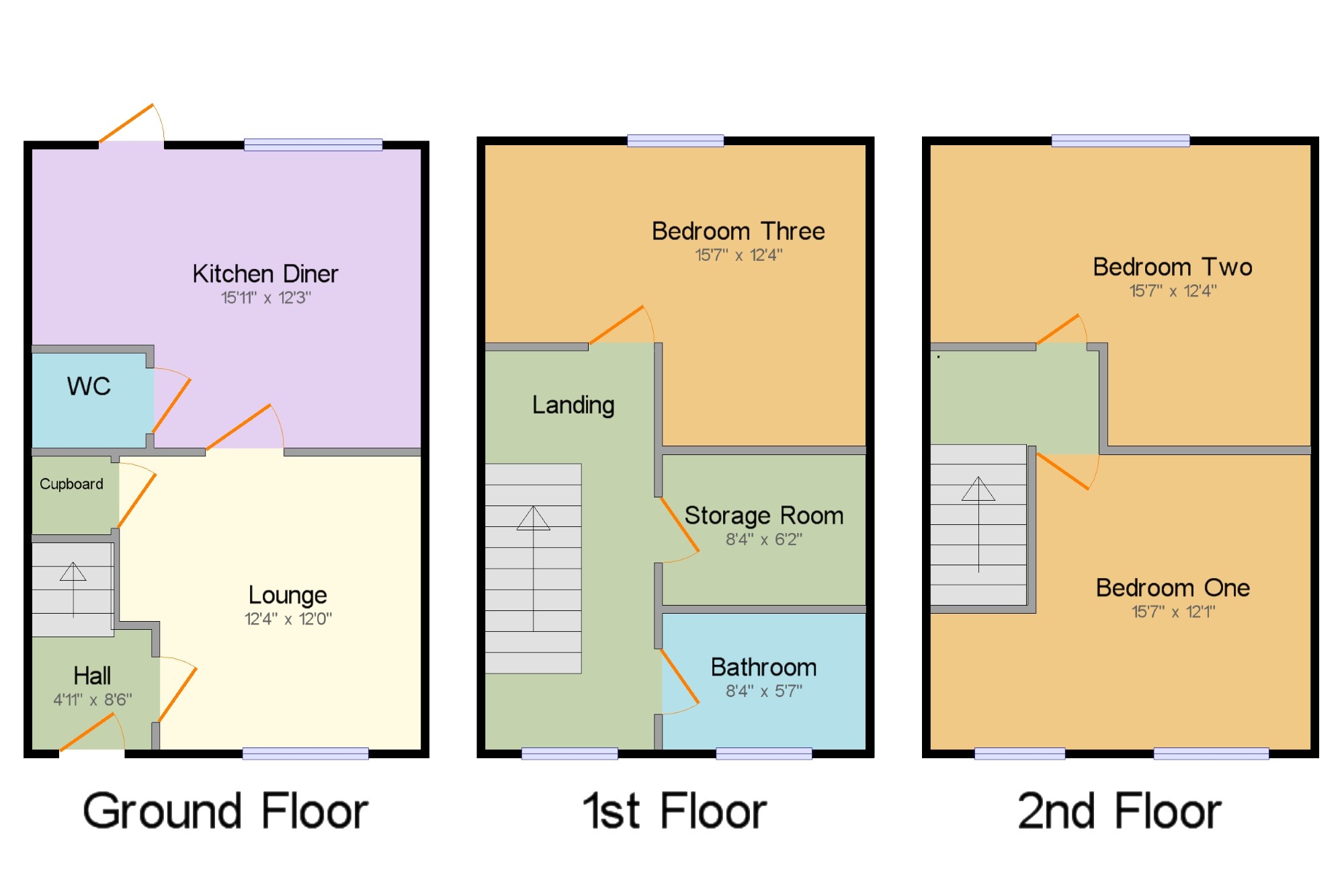 3 Bedrooms Terraced house for sale in Barn Meadow Road, Birstall, Leicester, Leicestershire LE4