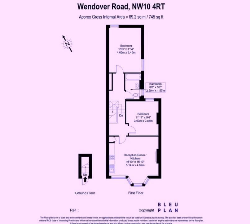 Wendover Road, London floorplan