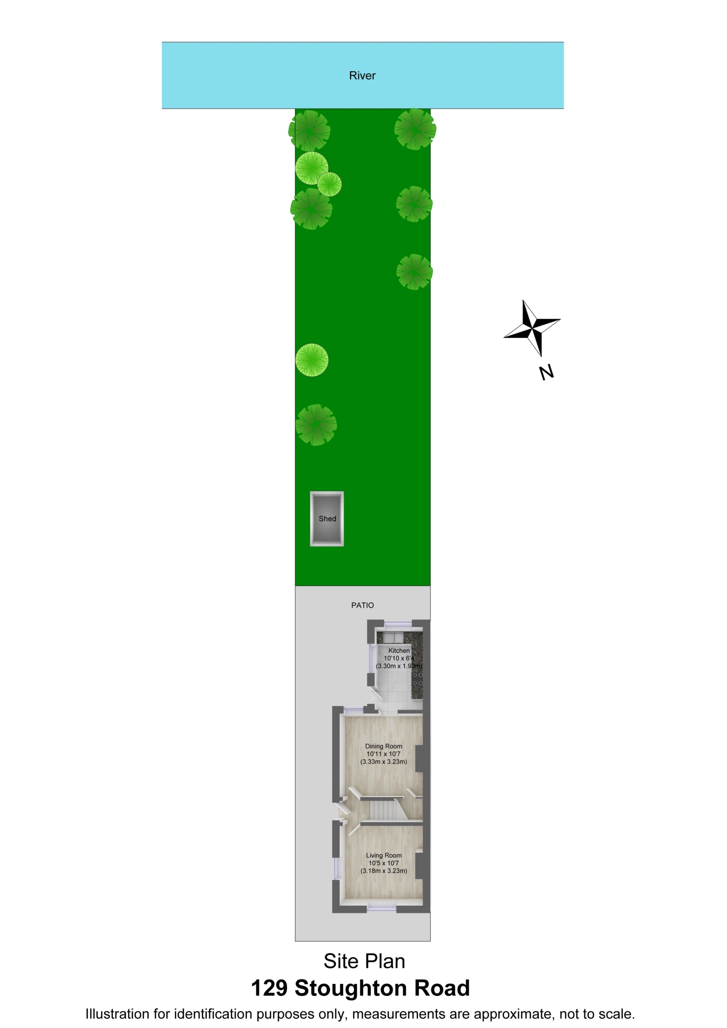 129, Stoughton Road, Guildford floorplan