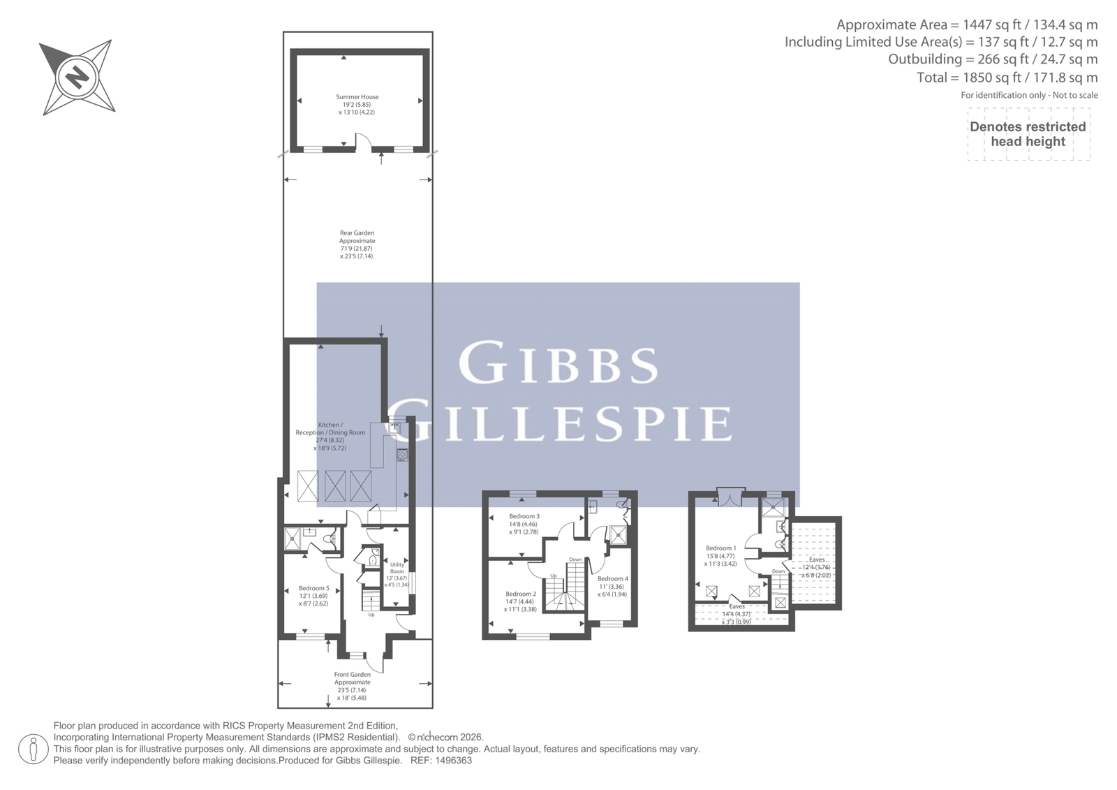 17, Kenilworth Avenue, Harrow floorplan