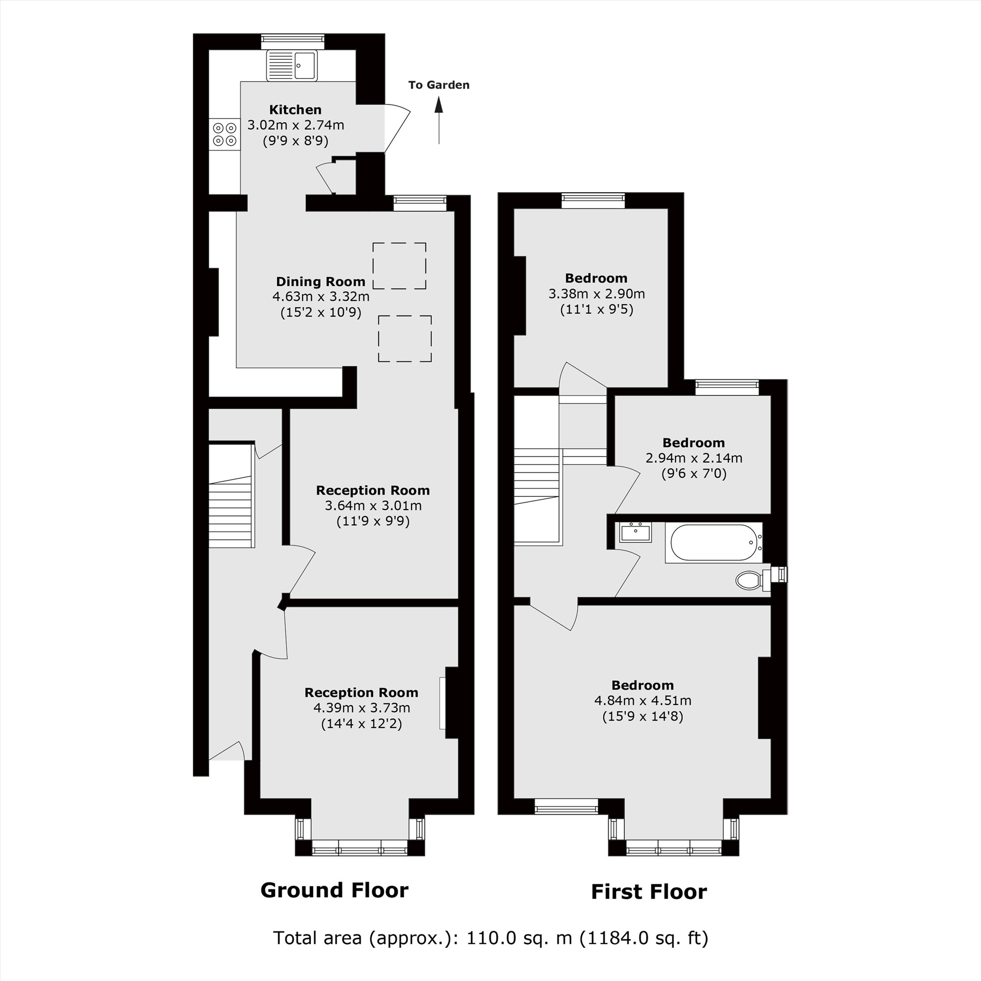 24, Worthington Road, Tolworth floorplan
