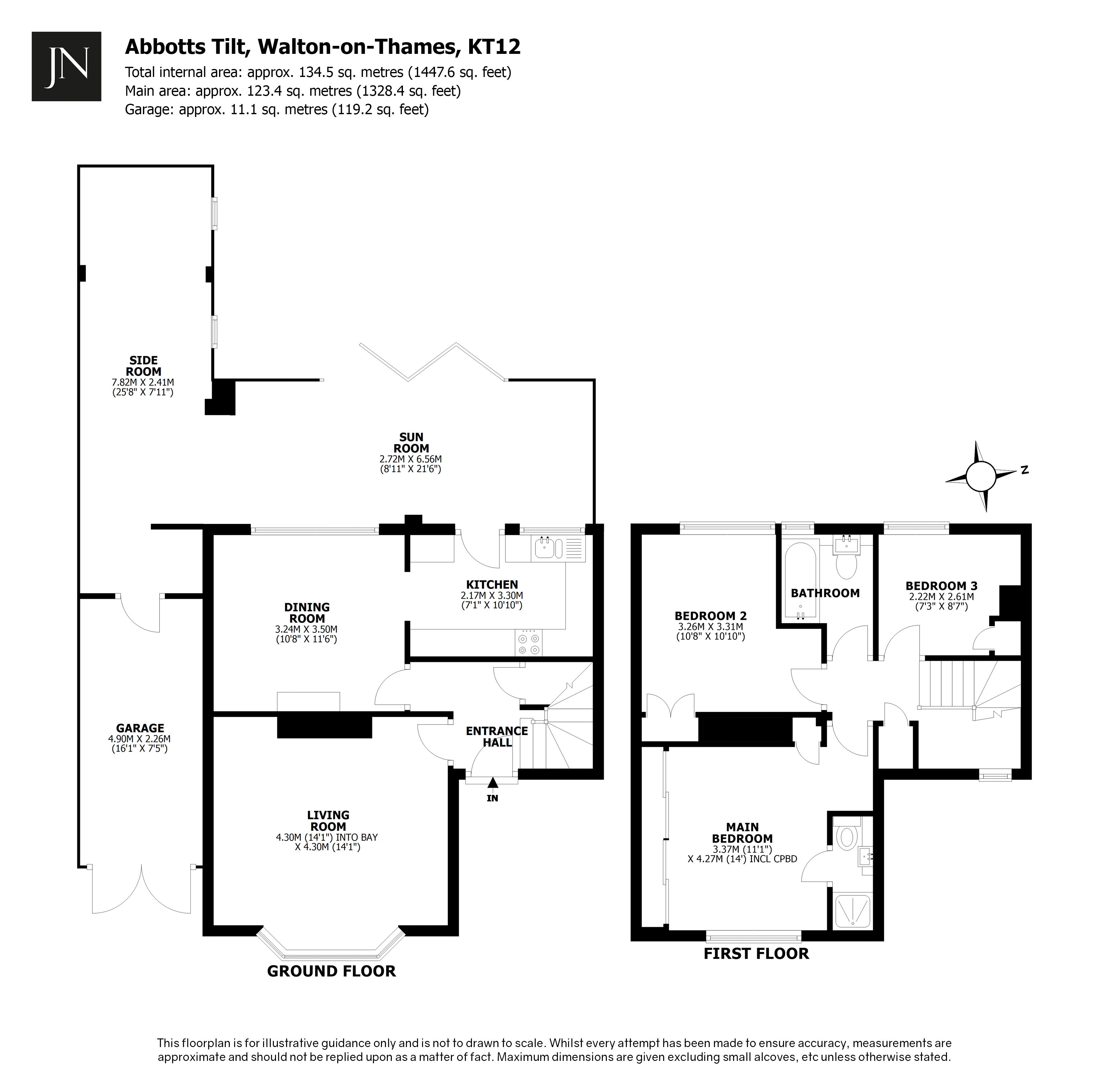 5, Abbotts Tilt, Walton-On-Thames floorplan
