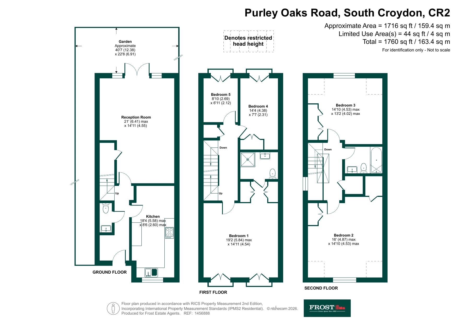 91, Purley Oaks Road, South Croydon floorplan