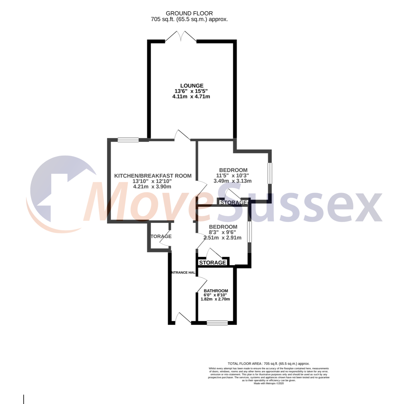 Denton Road, Eastbourne BN20, 2 bedroom flat for sale 56246280